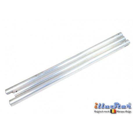 BGT3 - Tube en aluminium pour arrière-fond - ø48 mm longueur 3000 mm - 3 sections - illuStar