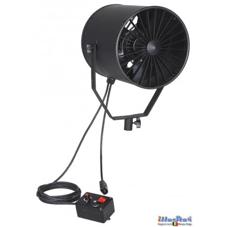 SF01 - Ventilateur de studio Professionel - Contrôle de vitesse en continu - Débit d'air 20m³/min - illuStar