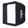 B005-A144 - Boîte à lumière - Softbox 75x75cm - pivotant sur 360° - repliable - avec sac - elfo