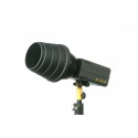 E116 - Snoot kort - lengte 120mm met honigraat van 3,5mm ø95mm voor MIQRO-PRO - elfo