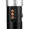 LEDTL20 Torche portable tubulaire LED à lumière du jour pour photo et vidéo, coupe-flux, batterie Li-ion et récepteur incorporés