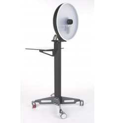 SKT03-R-ID-B100 - Pasfoto Systeem, Beauty dish met ingebouwde flitser 120 Ws en fototoestel Canon EOS-R, B100 staander, software