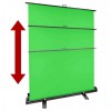 Roll-Up Background Screen FB-150200FG 150x200 cm Chroma Green