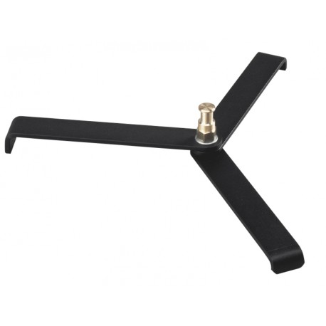 STE - Vloerlampstatief H 11cm, opgevouwd 34cm, voet ø58cm, gewicht 0,75kg, belasting 6kg - elfo