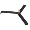 STE - Vloerlampstatief H 11cm, opgevouwd 34cm, voet ø58cm, gewicht 0,75kg, belasting 6kg - elfo