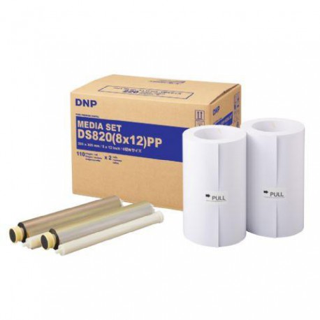 DNP 2 rouleaux de papier Premium 20x30cm (220 feuilles) pour DS820