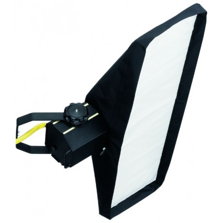 B017 - Softbox 25x90cm - met aansluiting voor studioflits aan de zijkant - elfo