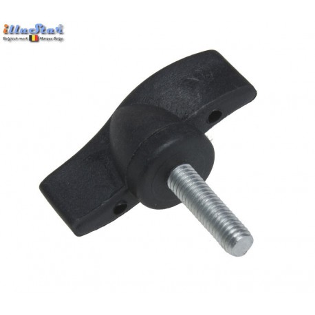 VK-M-M6-2.2 - Vleugelknop met schroefdraad M6 x 22mm (male) VK-M-M6-2.2 - Vleugelknop met schroefdraad M6 x 22mm (male)