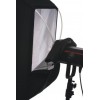 B003-A144 - Softbox 25x100cm - 360° draaibaar - Opvouwbaar - inclusief tas - elfo