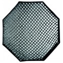 B109 - Grille nids d'abeilles élastique pour Boîte à lumière (softbox) octogonale / modèle rond ø140cm - elfo