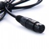 Rolux 4-Pin XLR Female with 4-Pins Male Connector