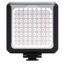 LED Video & Foto cameralamp 5W - LEDC-5W - 5500°K - 360 lx - Voor 4 AA batterijen - illuStar